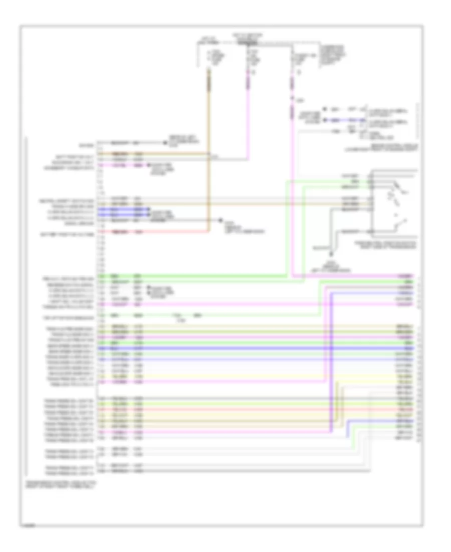 AT Wiring Diagram, Sedan Except CTS-V 8-Speed AT (1 of 3) for Cadillac CTS Vsport 2014