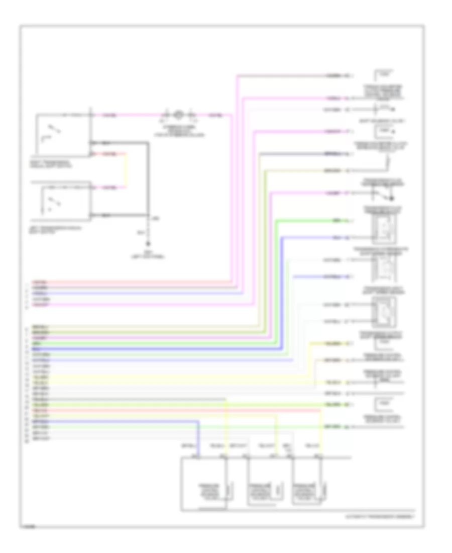 A T Wiring Diagram Sedan Except CTS V 8 Speed A T 3 of 3 for Cadillac CTS Vsport 2014