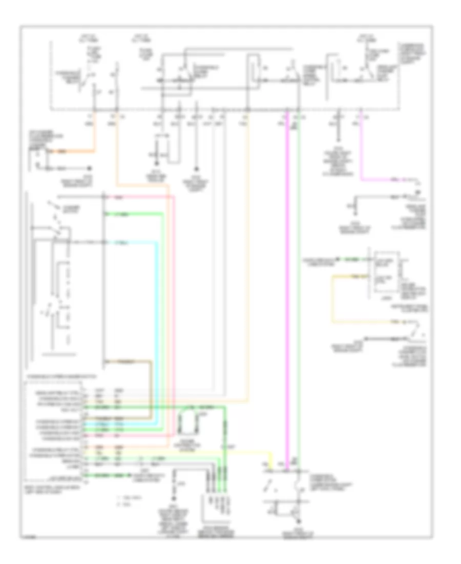 Wiper Washer Wiring Diagram Coupe for Cadillac CTS Vsport 2014