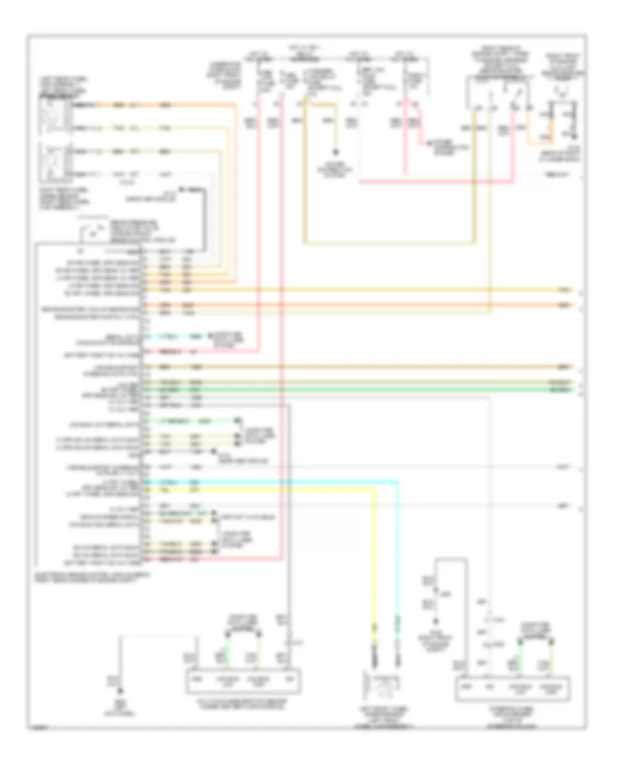 Anti lock Brakes Wiring Diagram Coupe 1 of 2 for Cadillac CTS Vsport 2014