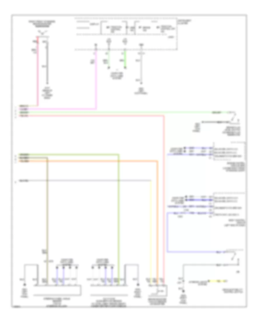 Anti-lock Brakes Wiring Diagram, Sedan Except CTS-V (2 of 2) for Cadillac CTS Vsport 2014