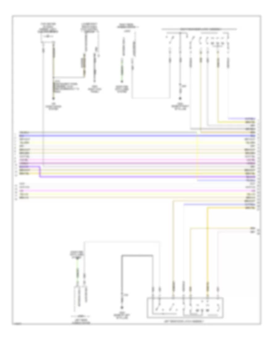 Forced Entry Wiring Diagram Sedan Except CTS V with Passive Keyless Entry 4 of 5 for Cadillac CTS Vsport 2014