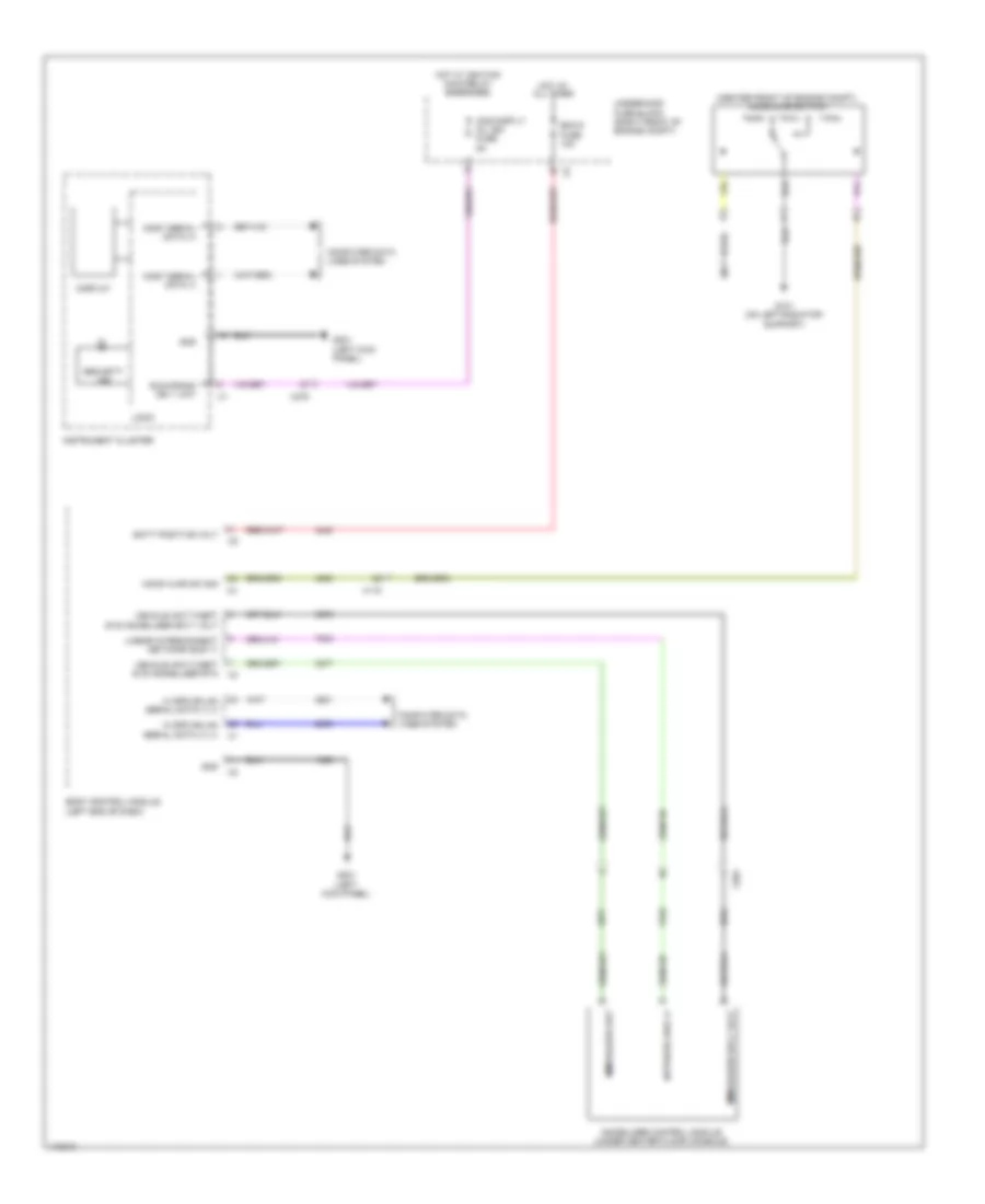 Pass Key Wiring Diagram Sedan Except CTS V for Cadillac CTS Vsport 2014