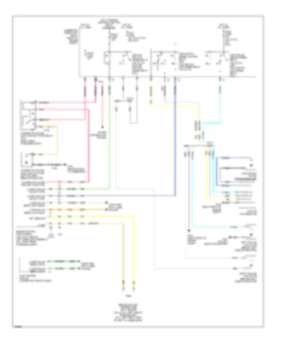 Cooling Fan Wiring Diagram Coupe for Cadillac CTS Vsport 2014