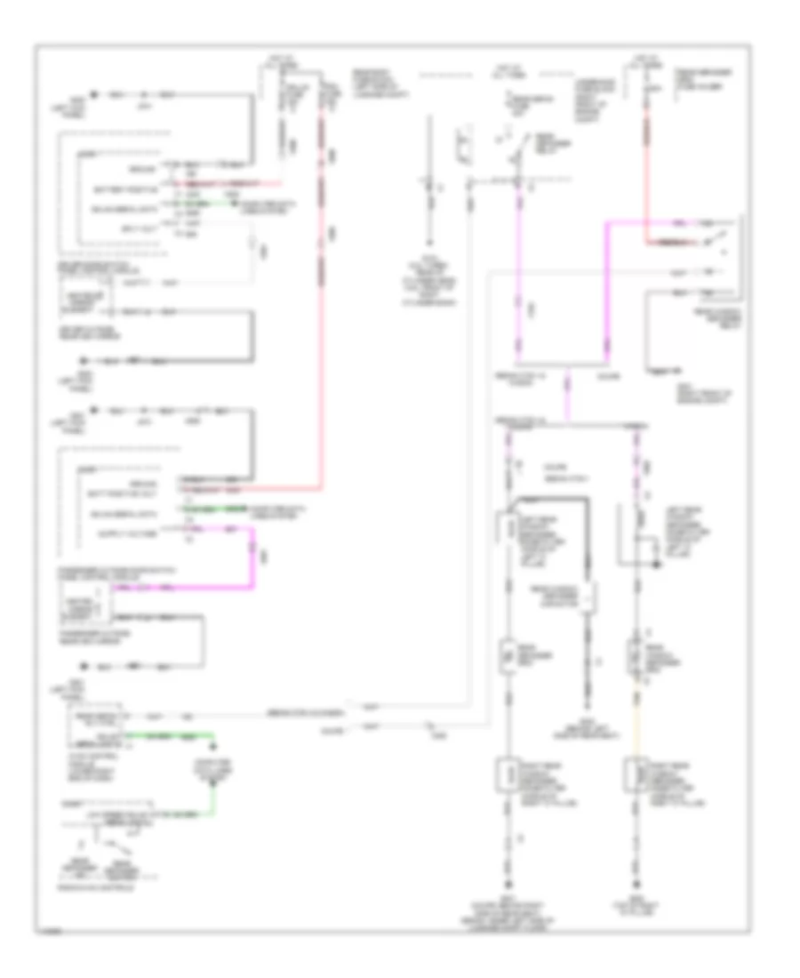 Defoggers Wiring Diagram Coupe for Cadillac CTS Vsport 2014