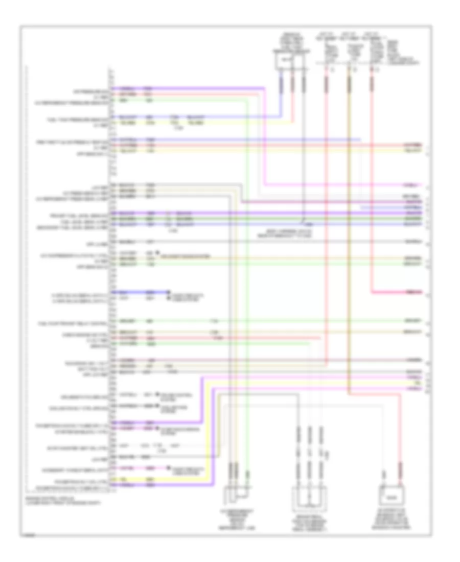 2 0L VIN X Engine Performance Wiring Diagram 1 of 7 for Cadillac CTS Vsport 2014