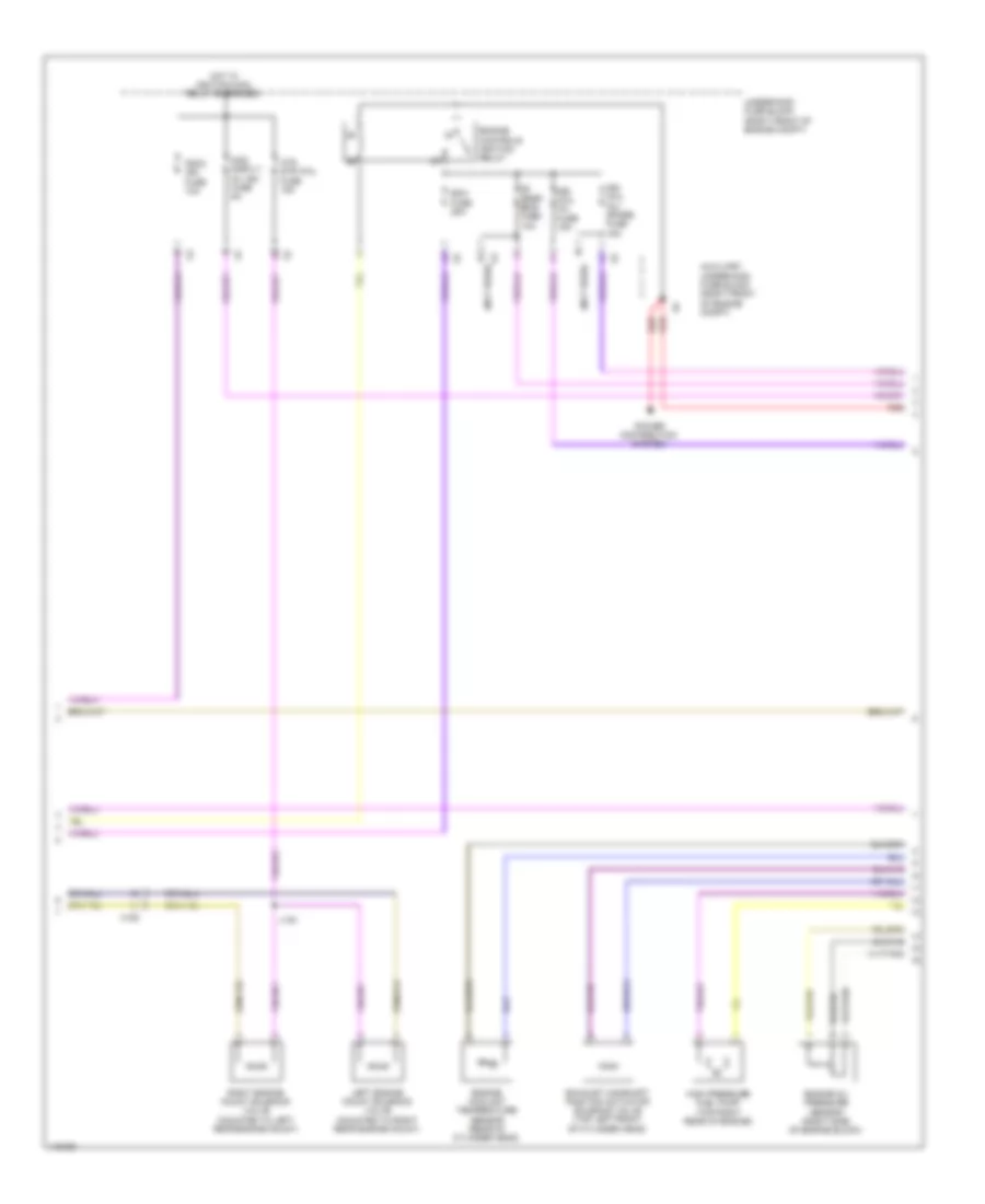 2.0L VIN X, Engine Performance Wiring Diagram (3 of 7) for Cadillac CTS Vsport 2014