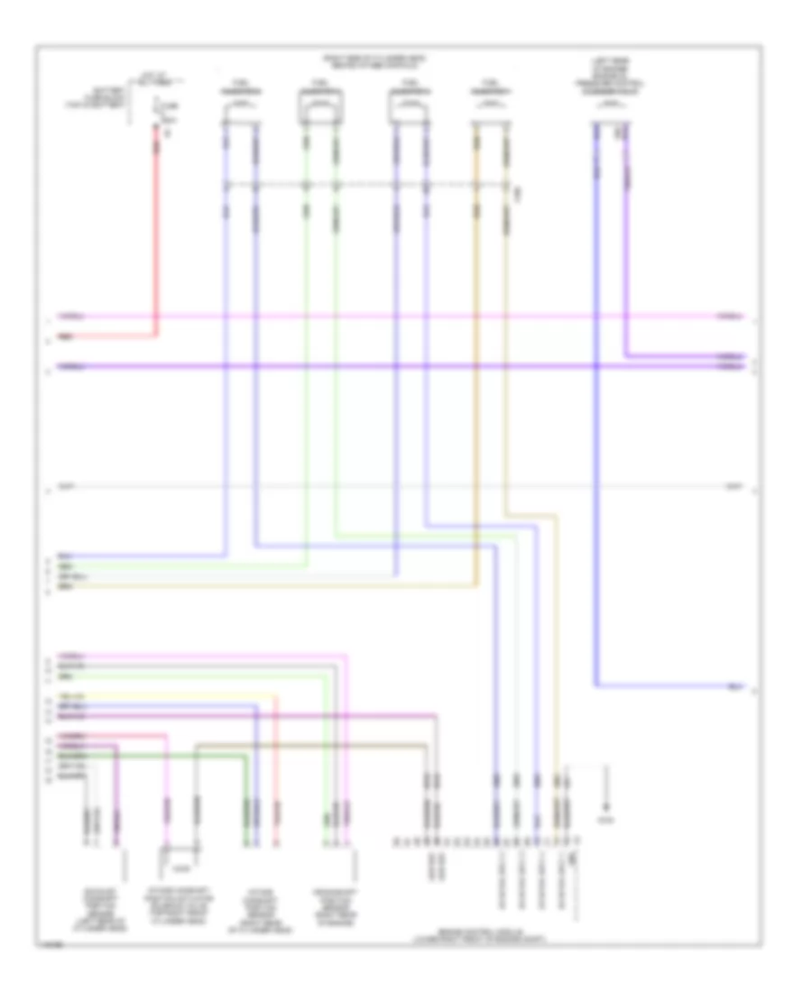 2.0L VIN X, Engine Performance Wiring Diagram (5 of 7) for Cadillac CTS Vsport 2014