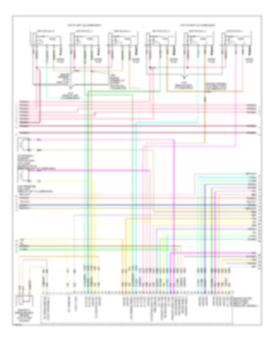 3.0L VIN 5, Engine Performance Wiring Diagram (3 of 5) for Cadillac CTS Vsport 2014