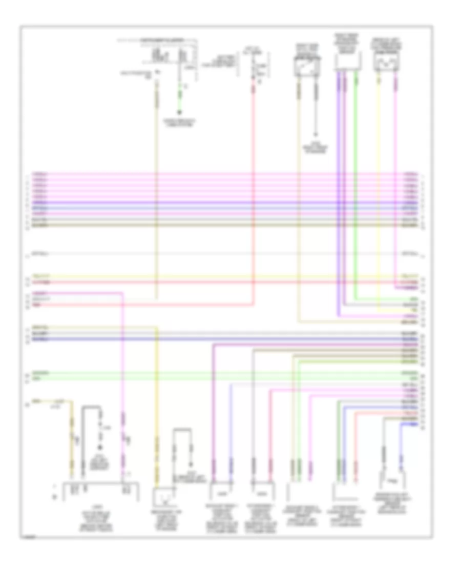 3 6L VIN 3 Engine Performance Wiring Diagram Sedan 3 of 6 for Cadillac CTS Vsport 2014