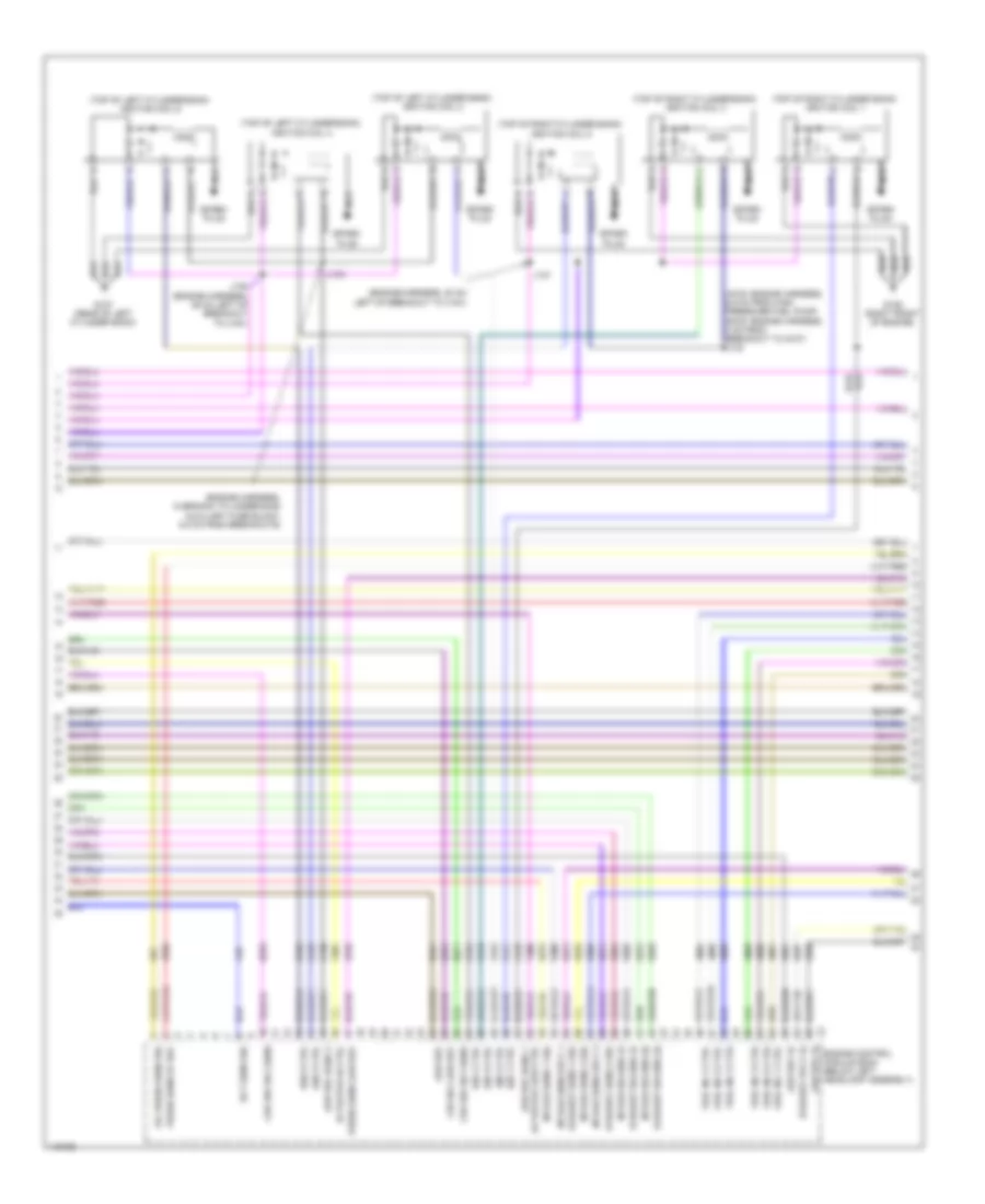 3.6L VIN 3, Engine Performance Wiring Diagram, Sedan (4 of 6) for Cadillac CTS Vsport 2014