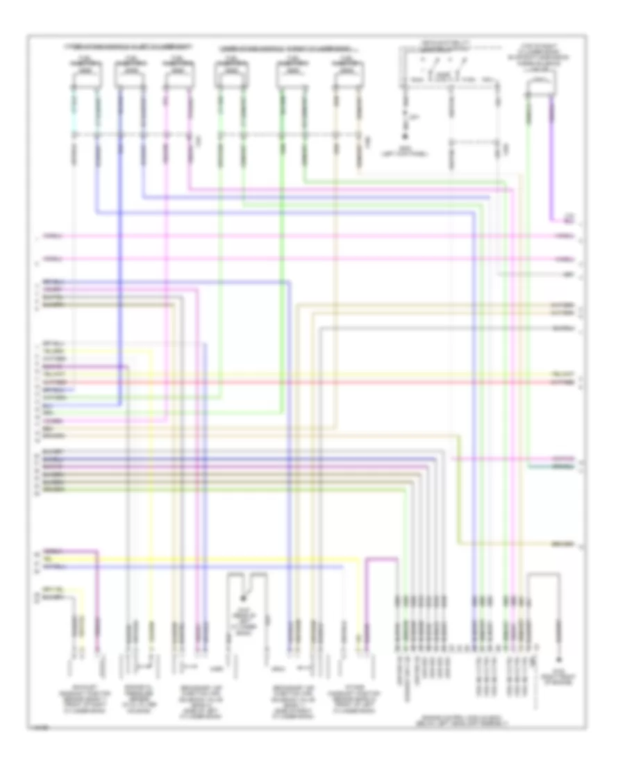 3.6L VIN 3, Engine Performance Wiring Diagram, Sedan (5 of 6) for Cadillac CTS Vsport 2014