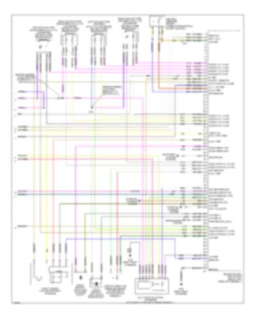 3.6L VIN 3, Engine Performance Wiring Diagram, Sedan (6 of 6) for Cadillac CTS Vsport 2014