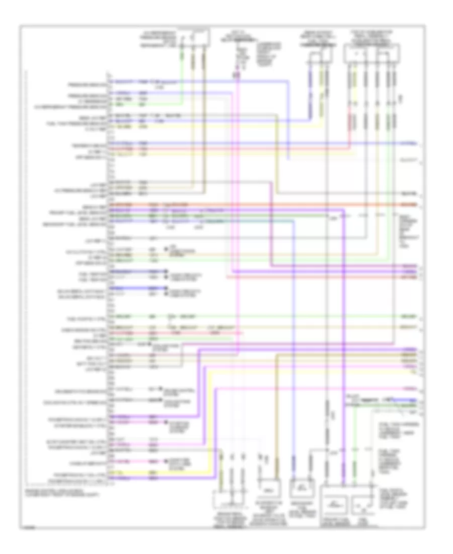 3.6L VIN 8, Engine Performance Wiring Diagram (1 of 8) for Cadillac CTS Vsport 2014