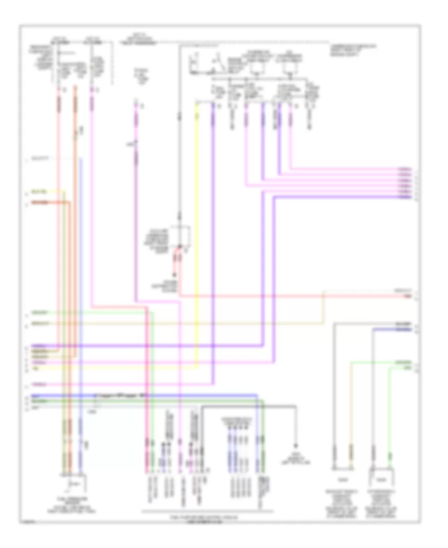 3.6L VIN 8, Engine Performance Wiring Diagram (3 of 8) for Cadillac CTS Vsport 2014