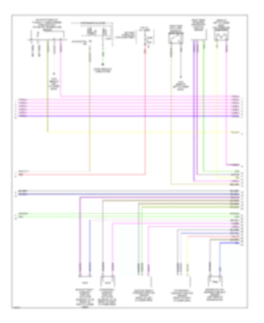 3.6L VIN 8, Engine Performance Wiring Diagram (4 of 8) for Cadillac CTS Vsport 2014