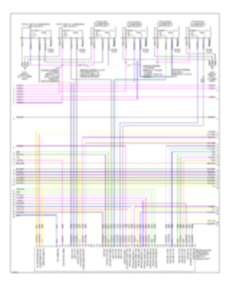 3.6L VIN 8, Engine Performance Wiring Diagram (5 of 8) for Cadillac CTS Vsport 2014