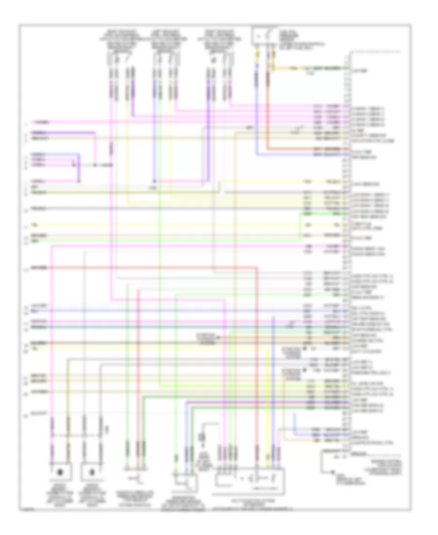 3.6L VIN 8, Engine Performance Wiring Diagram (8 of 8) for Cadillac CTS Vsport 2014