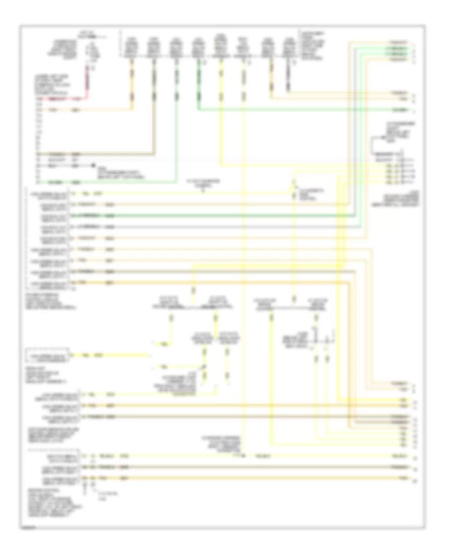 Computer Data Lines Wiring Diagram 1 of 4 for Cadillac STS 2009