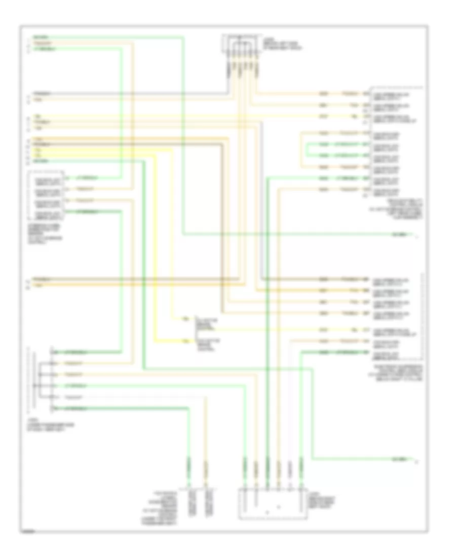 Computer Data Lines Wiring Diagram (3 of 4) for Cadillac STS 2009