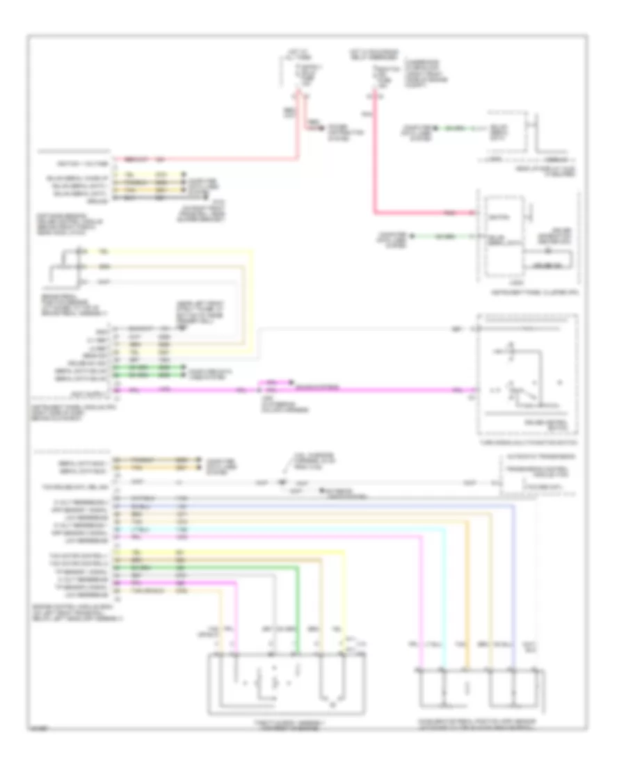 4 4L VIN D Cruise Control Wiring Diagram for Cadillac STS 2009