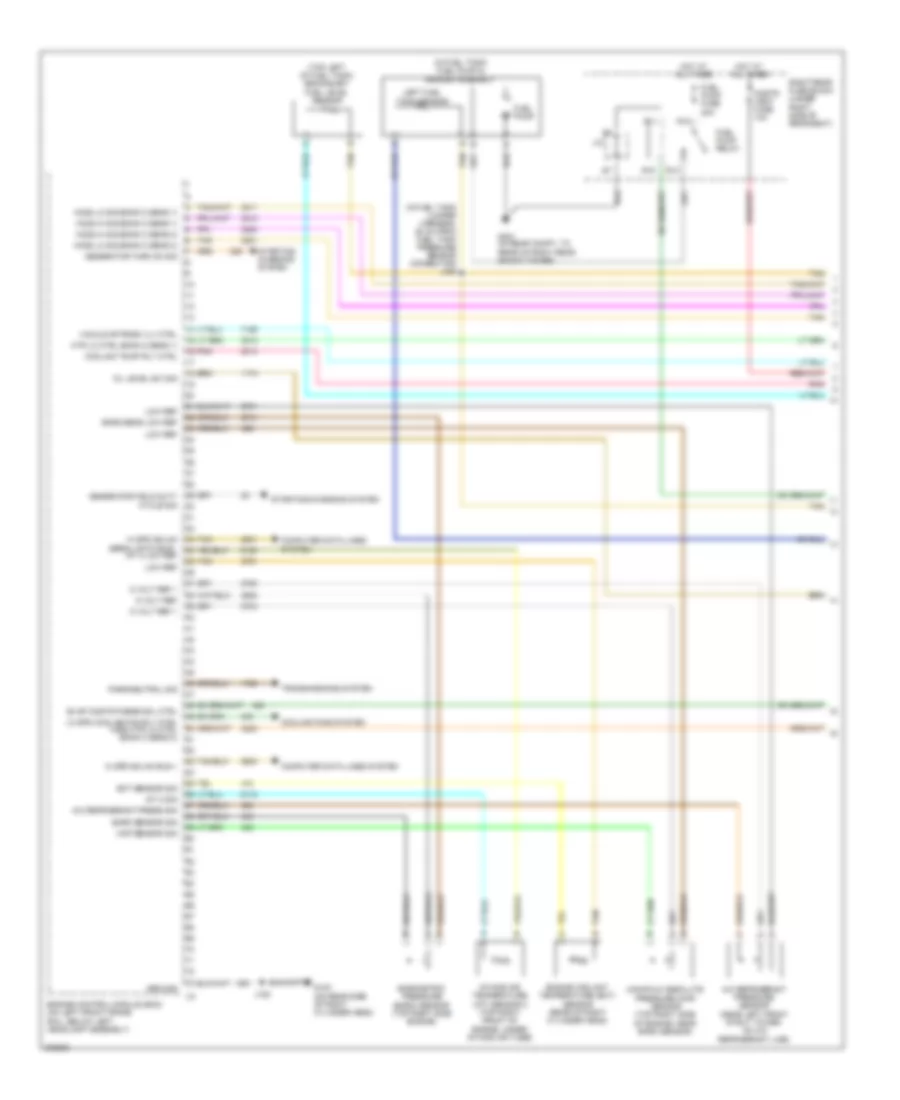 4.4L VIN D, Engine Performance Wiring Diagram (1 of 6) for Cadillac STS 2009