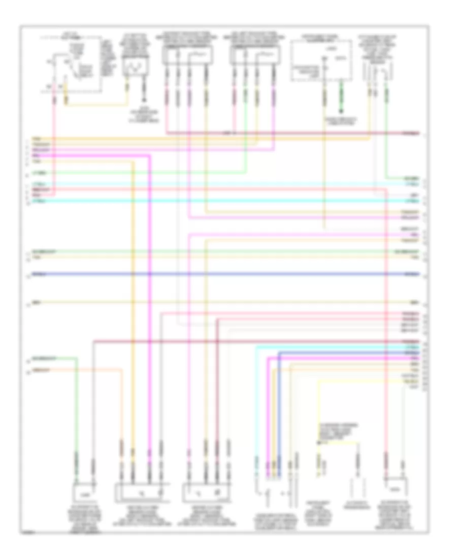 4.4L VIN D, Engine Performance Wiring Diagram (2 of 6) for Cadillac STS 2009