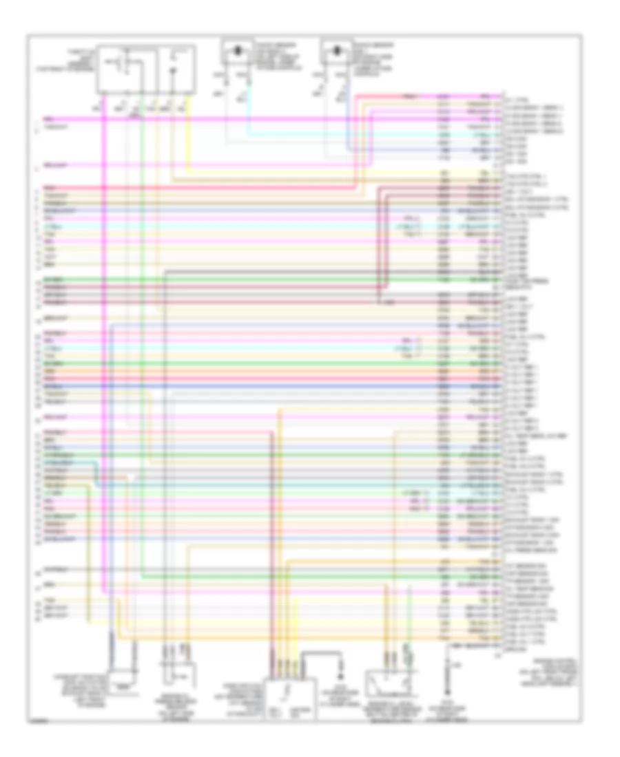 4.4L VIN D, Engine Performance Wiring Diagram (6 of 6) for Cadillac STS 2009