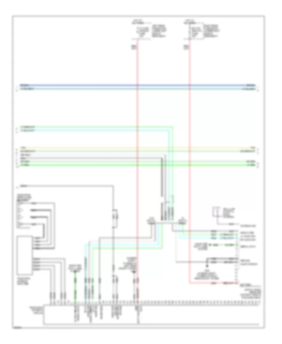 8 Speaker System Wiring Diagram 2 of 3 for Cadillac STS 2009