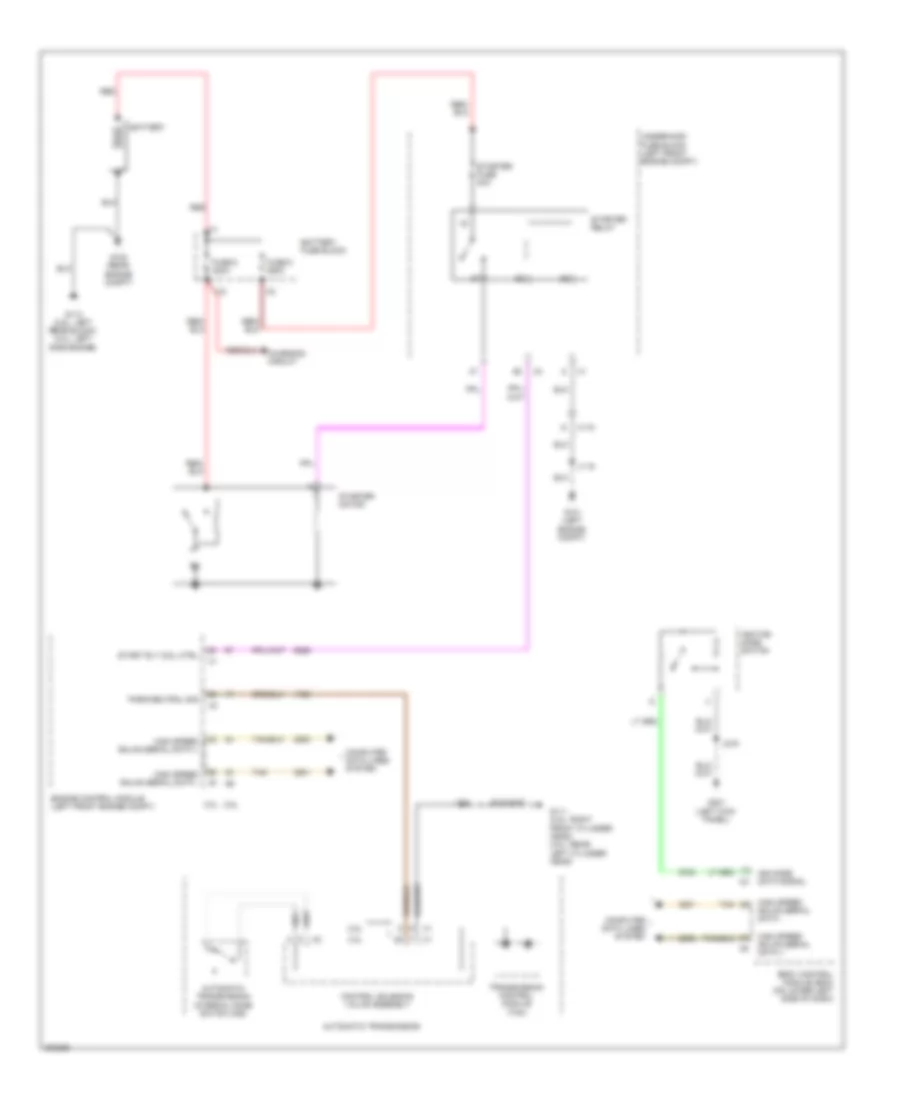 Starting Wiring Diagram for Cadillac SRX 2011