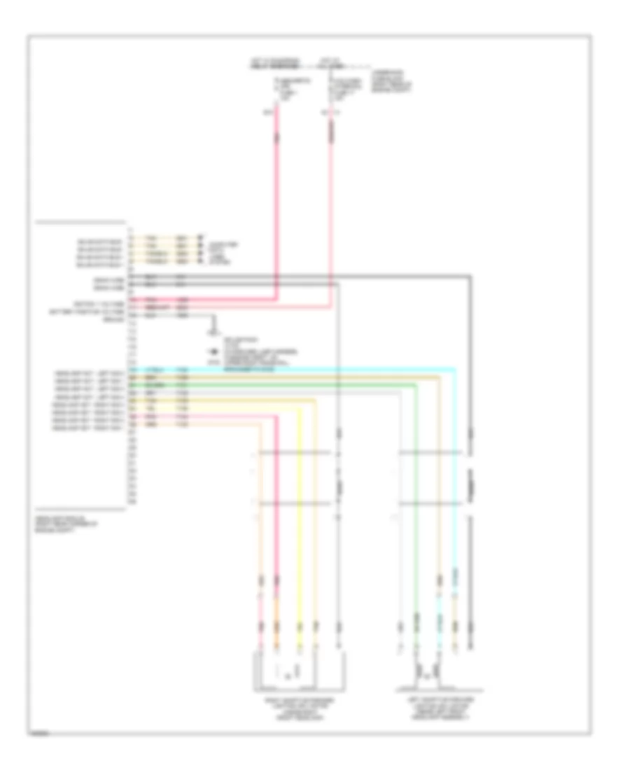 Adaptive Front Lighting Wiring Diagram for Cadillac XDiscovery 2009