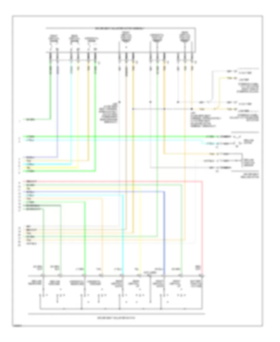 Driver s Memory Seat Wiring Diagram 2 of 2 for Cadillac XDiscovery 2009