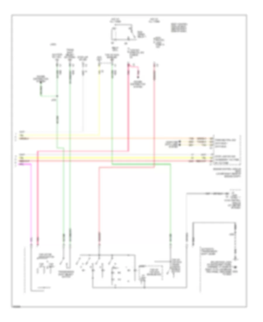 Transmission Wiring Diagram 2 of 2 for Cadillac XDiscovery 2009