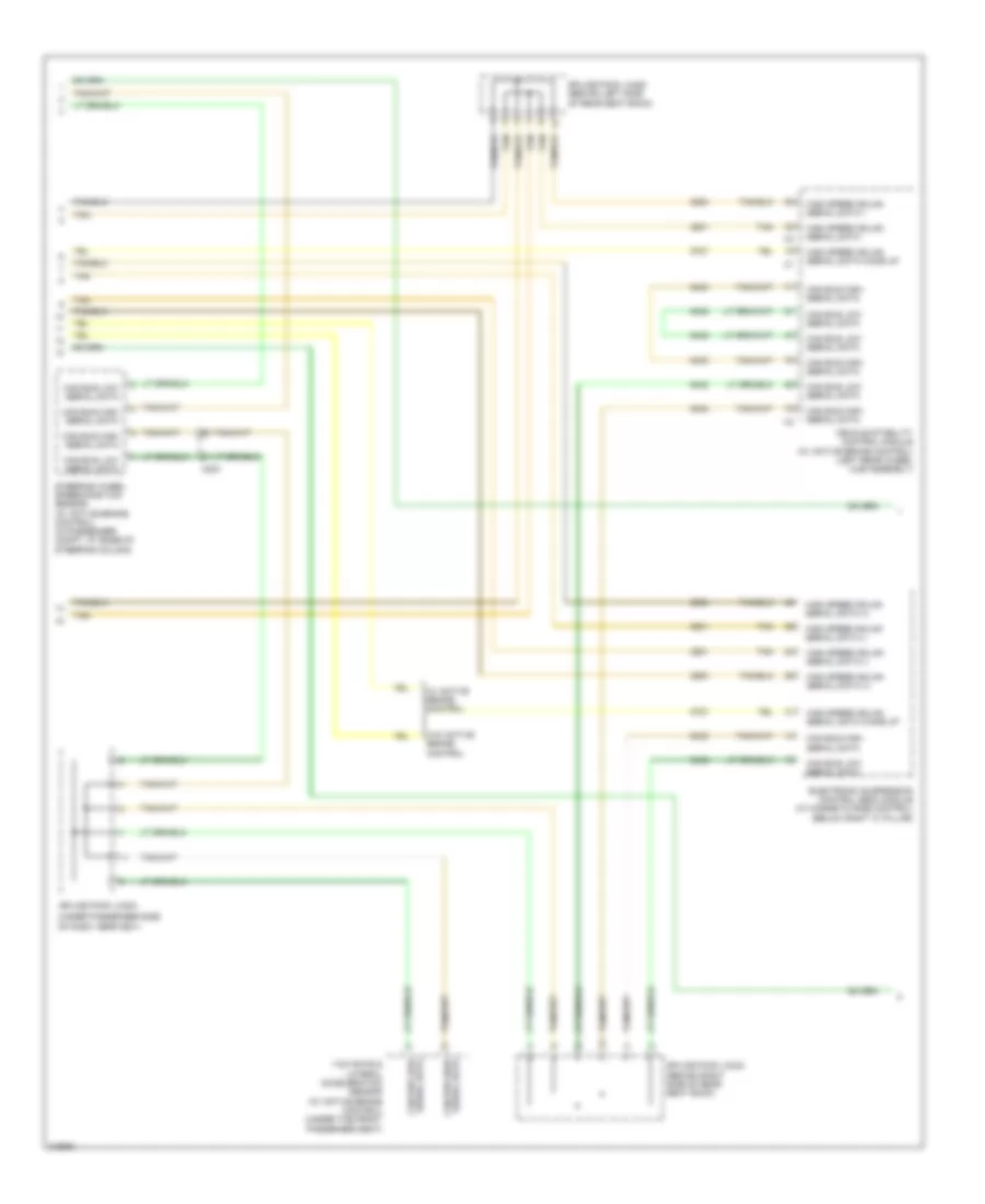 Computer Data Lines Wiring Diagram 3 of 4 for Cadillac STS 2011