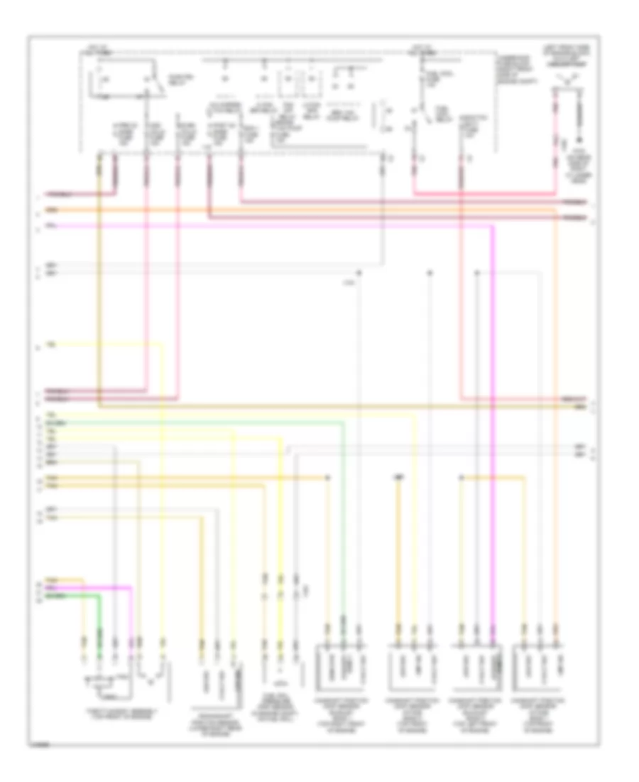 3.6L VIN V, Engine Performance Wiring Diagram (3 of 5) for Cadillac STS 2011