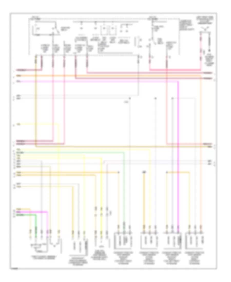 3 6L VIN V Engine Performance Wiring Diagram 3 of 5 for Cadillac STS 2011