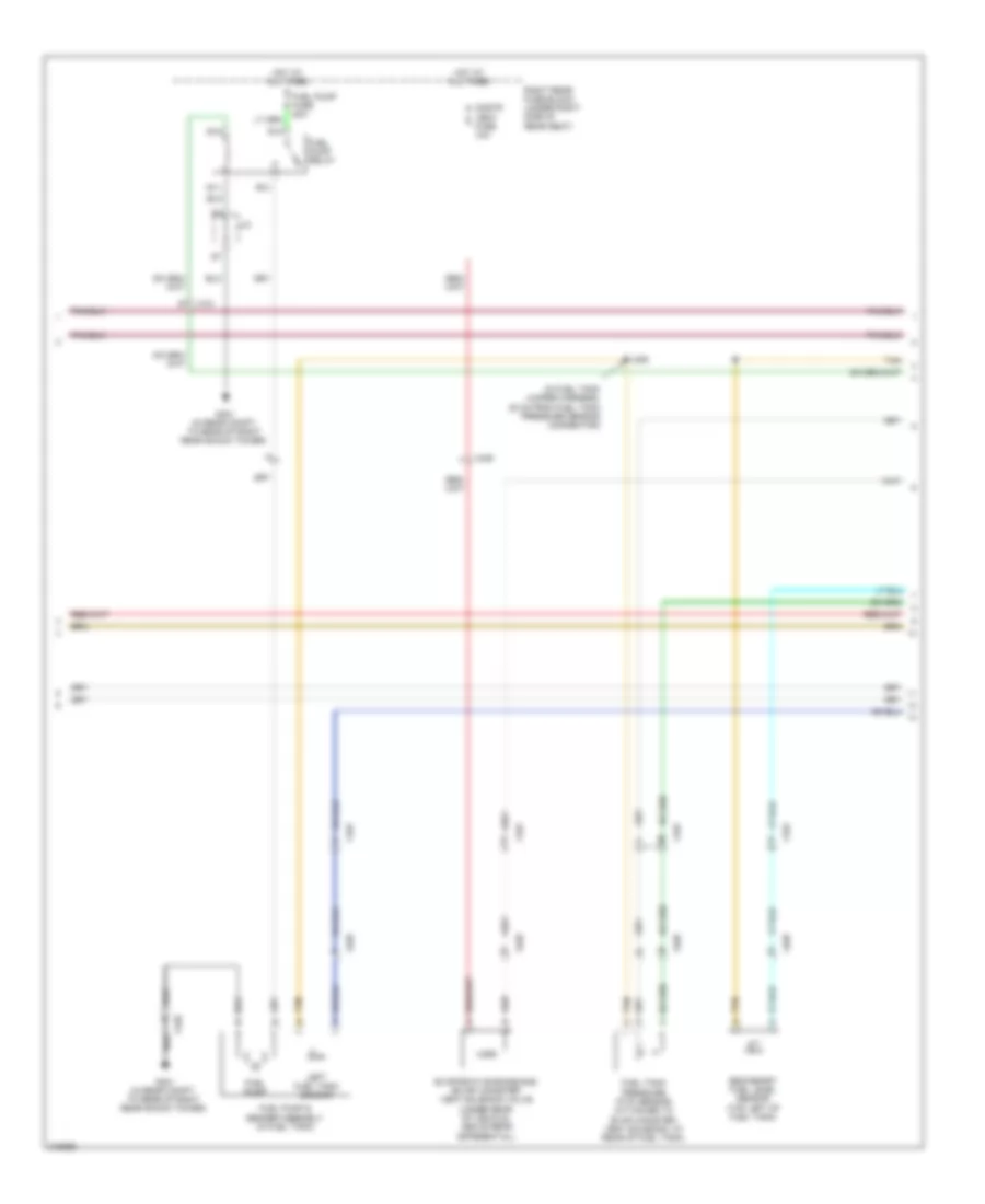 3.6L VIN V, Engine Performance Wiring Diagram (4 of 5) for Cadillac STS 2011