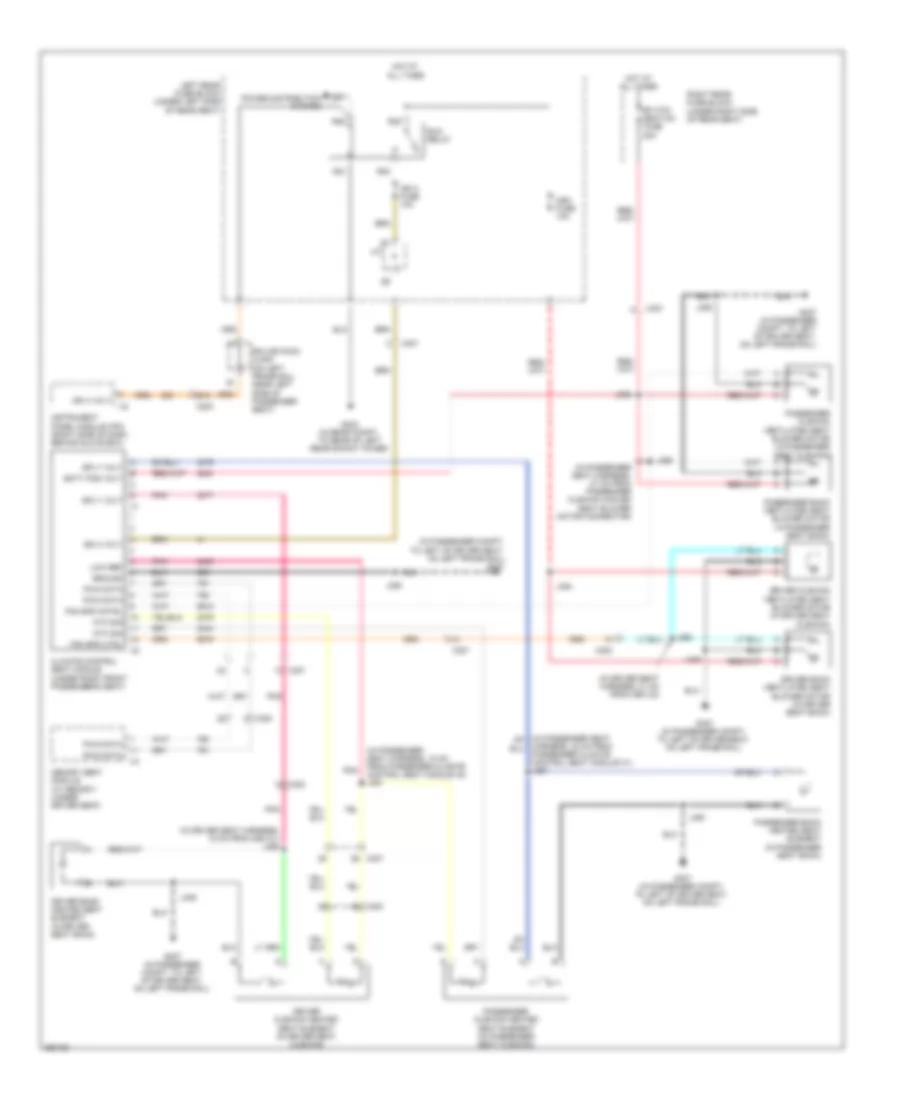 Climate Control Seats Wiring Diagram for Cadillac STS 2011