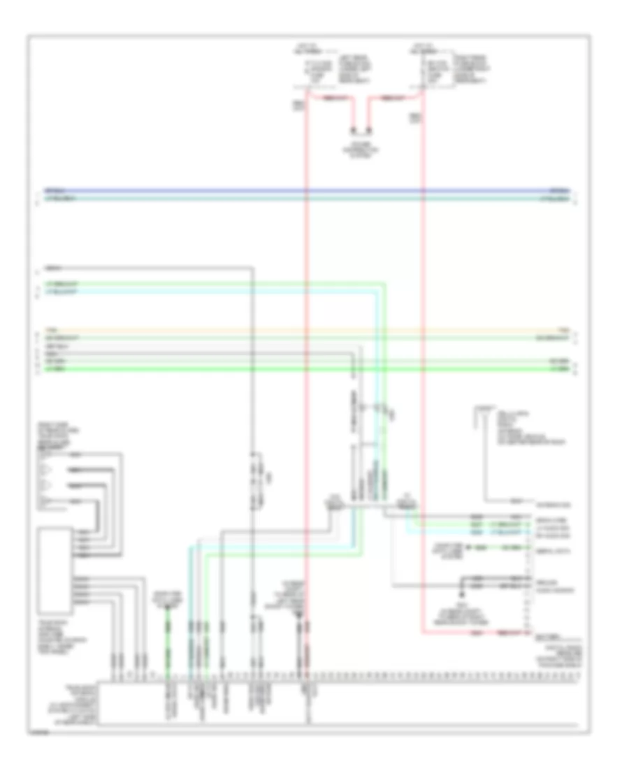 8 Speaker System Wiring Diagram 2 of 3 for Cadillac STS 2011