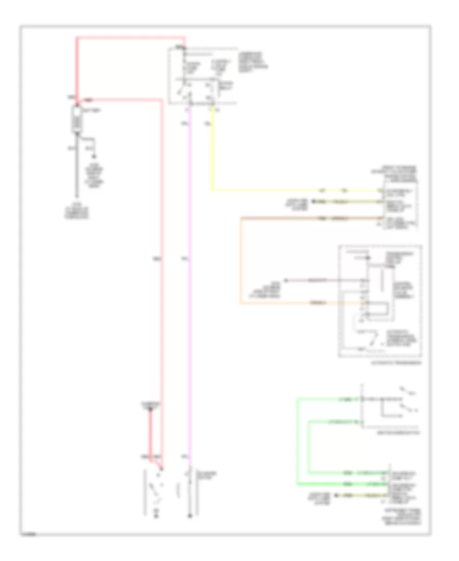 Starting Wiring Diagram for Cadillac STS 2011