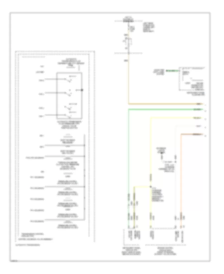 A T Wiring Diagram 1 of 2 for Cadillac STS 2011