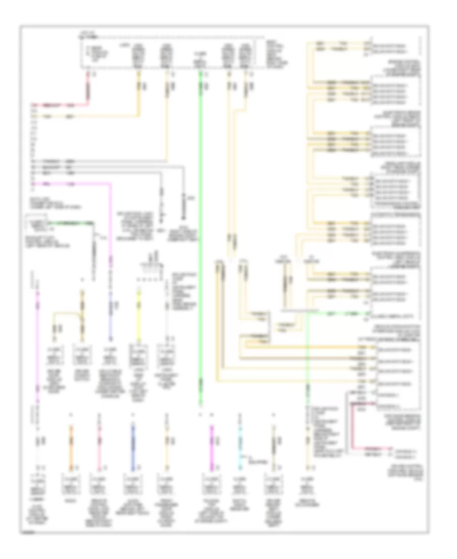 Computer Data Lines Wiring Diagram for Cadillac XDiscovery V 2009
