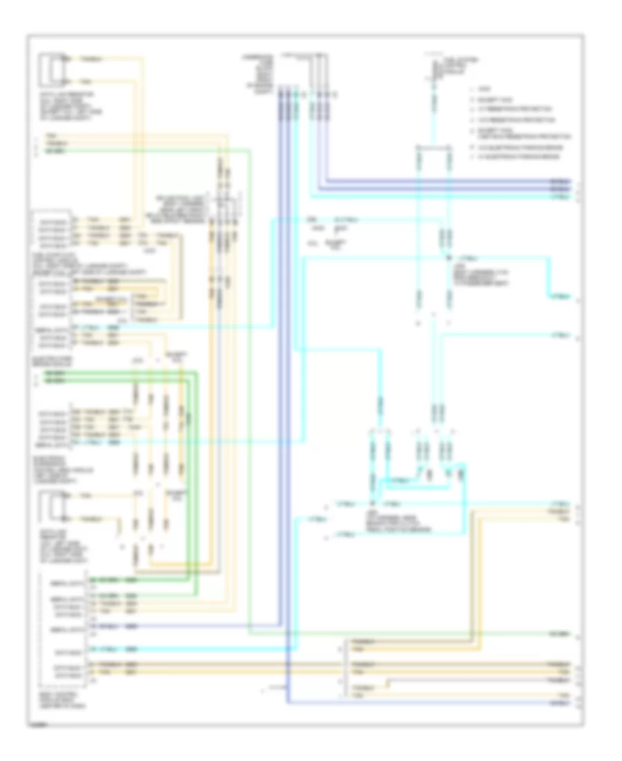 Computer Data Lines Wiring Diagram 2 of 3 for Cadillac CTS 2010
