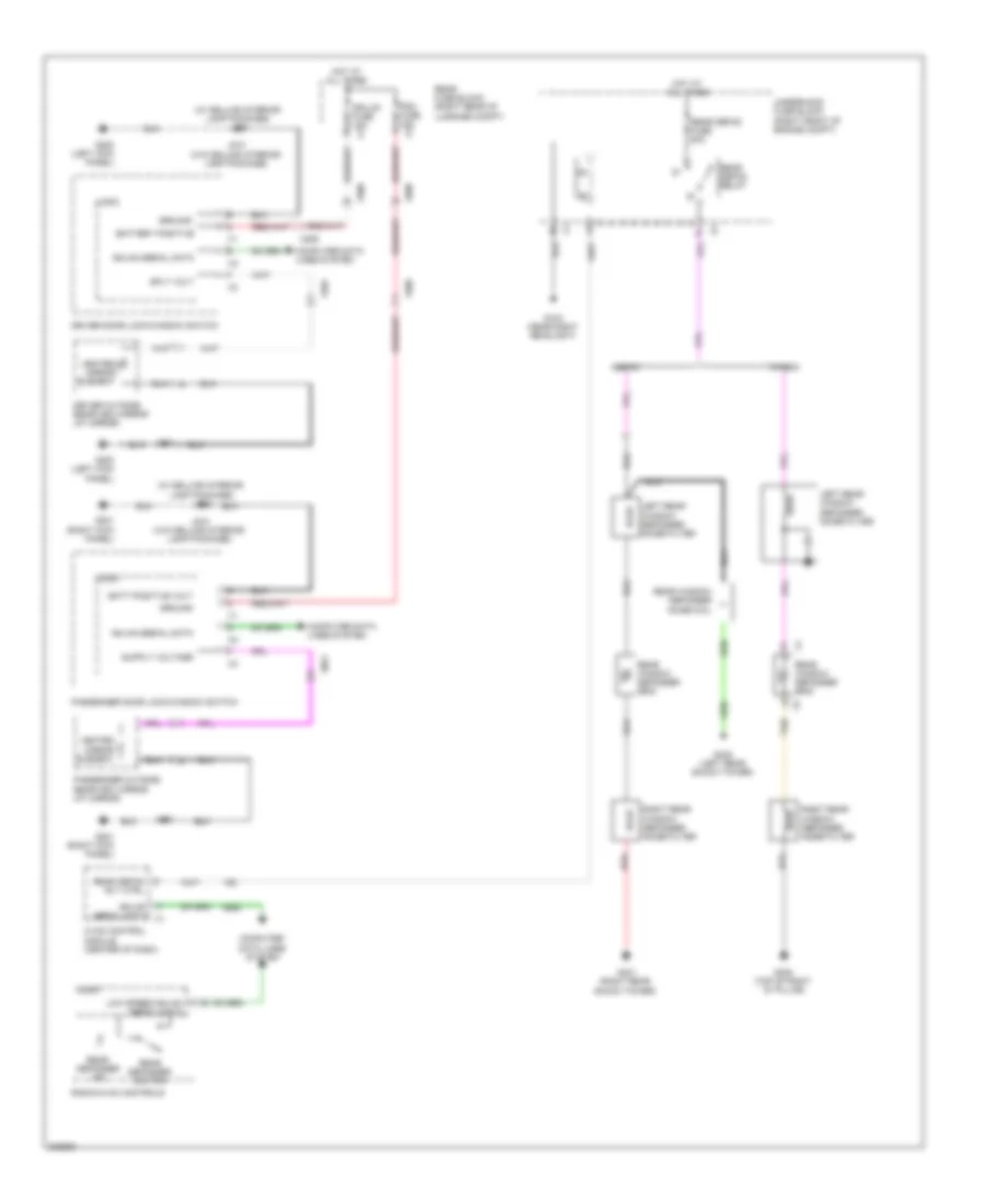 Defoggers Wiring Diagram for Cadillac CTS 2010