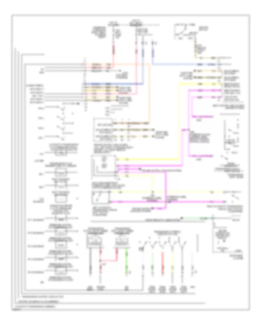 A T Wiring Diagram for Cadillac CTS 2010