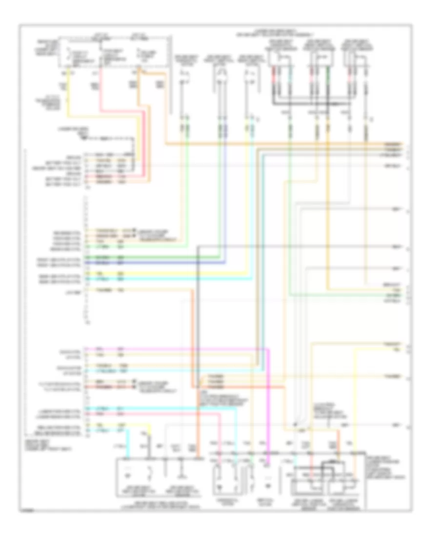 Memory Seat Wiring Diagram (1 of 5) for Cadillac DTS 2008