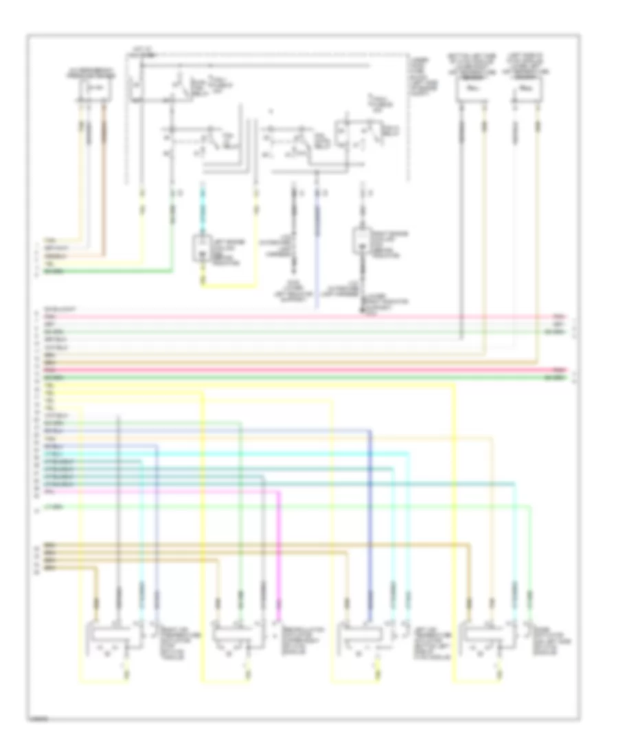 Automatic A C Wiring Diagram 3 of 4 for Cadillac Escalade 2008