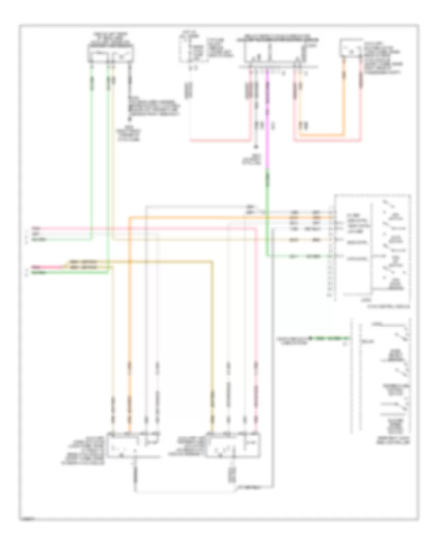 Automatic A C Wiring Diagram 4 of 4 for Cadillac Escalade 2008