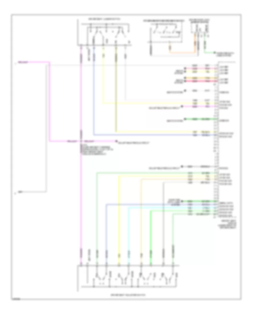 Drivers Memory Seat Wiring Diagram (2 of 2) for Cadillac Escalade 2008