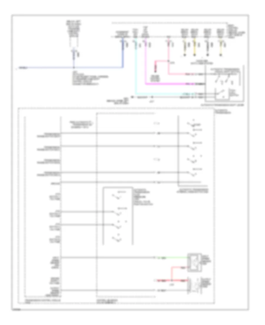 A T Wiring Diagram 2 of 2 for Cadillac Escalade 2008